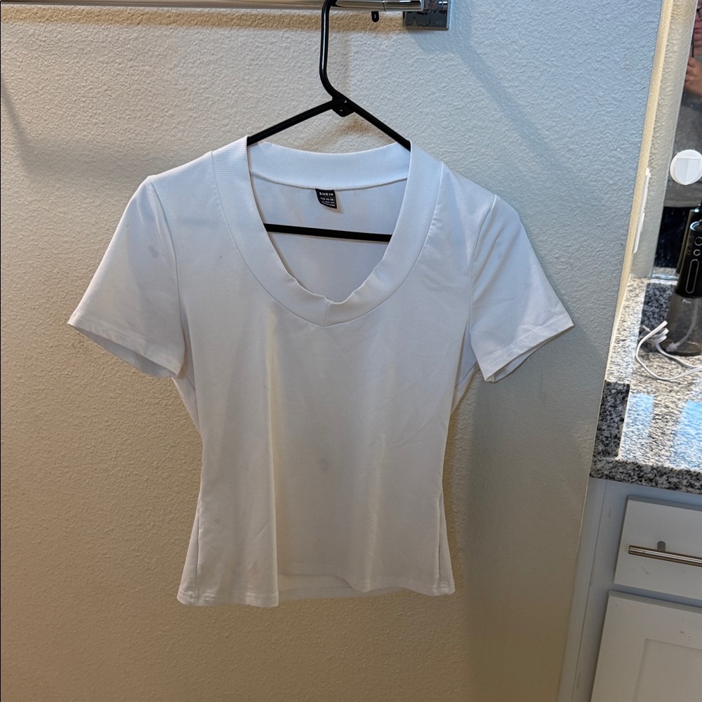 Classic White Women's Top